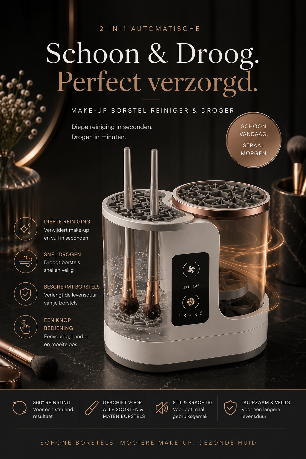 Tobero 2-in-1 BrushClean™